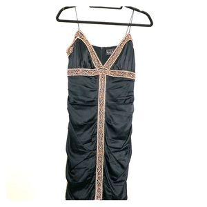 Nicole Miller Little Black Dress LBD Free Shipping